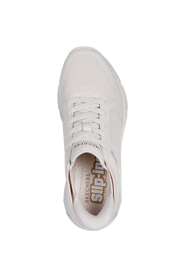 Skechers Skechers Women's Tres-Air Uno Easy Steppers Trainers in Off-White - 3