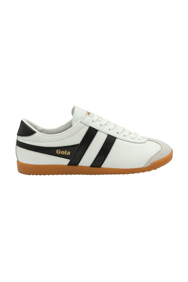 Gola Classics Gola Classics Women's 'Bullet Leather' Lace-Up Trainers in White - 2