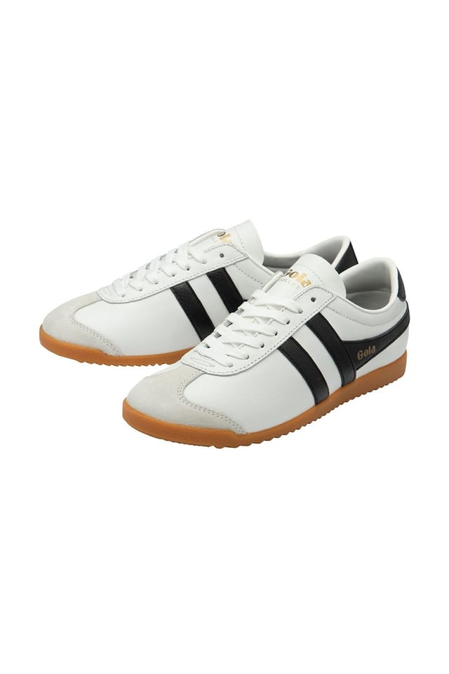 Gola Classics Gola Classics Women's 'Bullet Leather' Lace-Up Trainers in White - 3