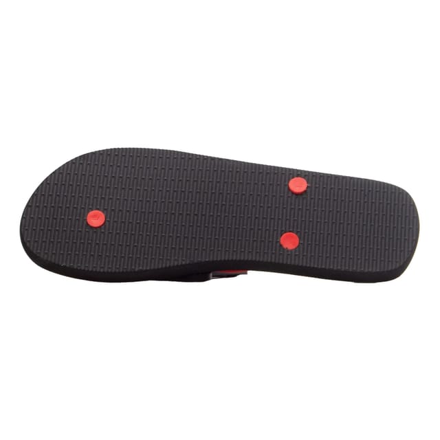 4F 4F Men's SS23FFLIM073 Flip Flops in Red - 3