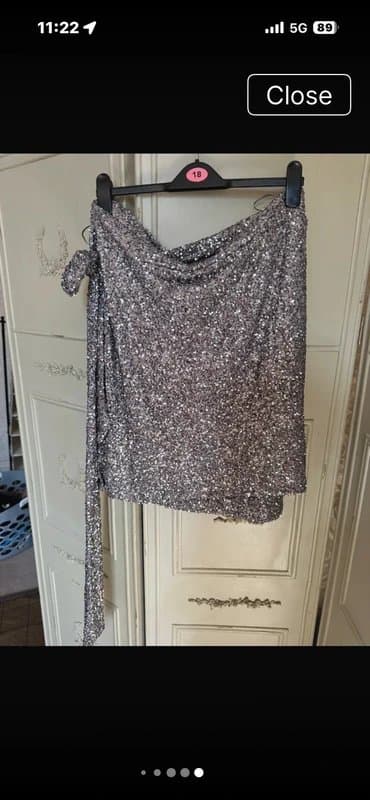 Never Fully Dressed Sequin skirt perfect for summer parties and festivals