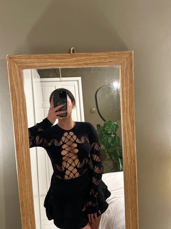 ASOS Design ASOS design knit detailed bodysuit one size