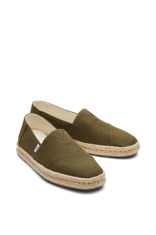 TOMS TOMS Men's Alpargata Rope 2.0 Shoe in Olive - 3