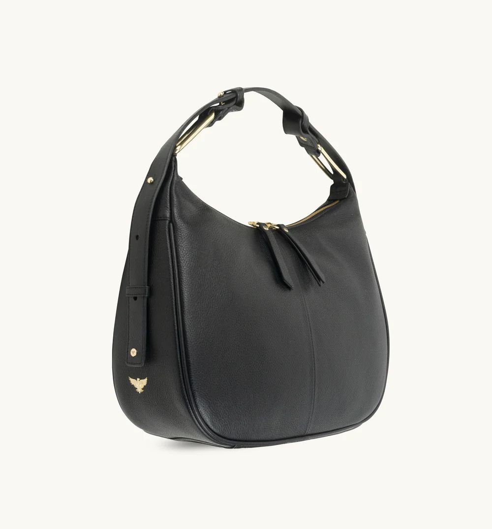 Apatchy London Apatchy London Women's The Charlie Leather Bag in Black - 2