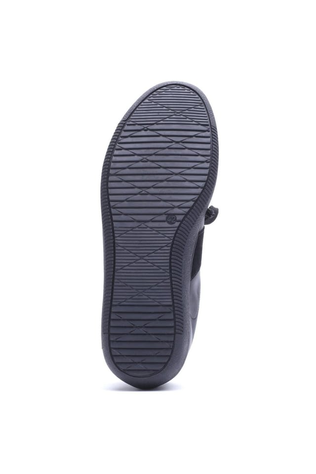 Base London Base London Men's Tommo Lace Up Trainer in Black - 3