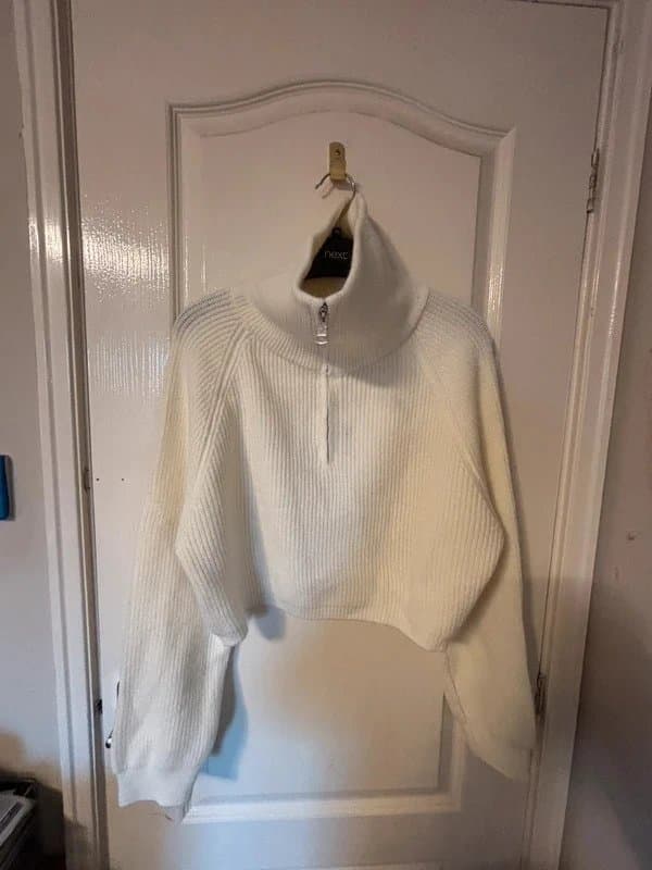 New Look New Look Zip-Up Crop Jumper