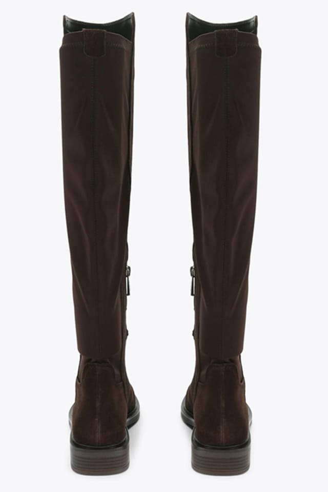 Steve Madden STEVE MADDEN Women's 'Resonate Dark Brown' Suede Boots in Dark Brown - 3