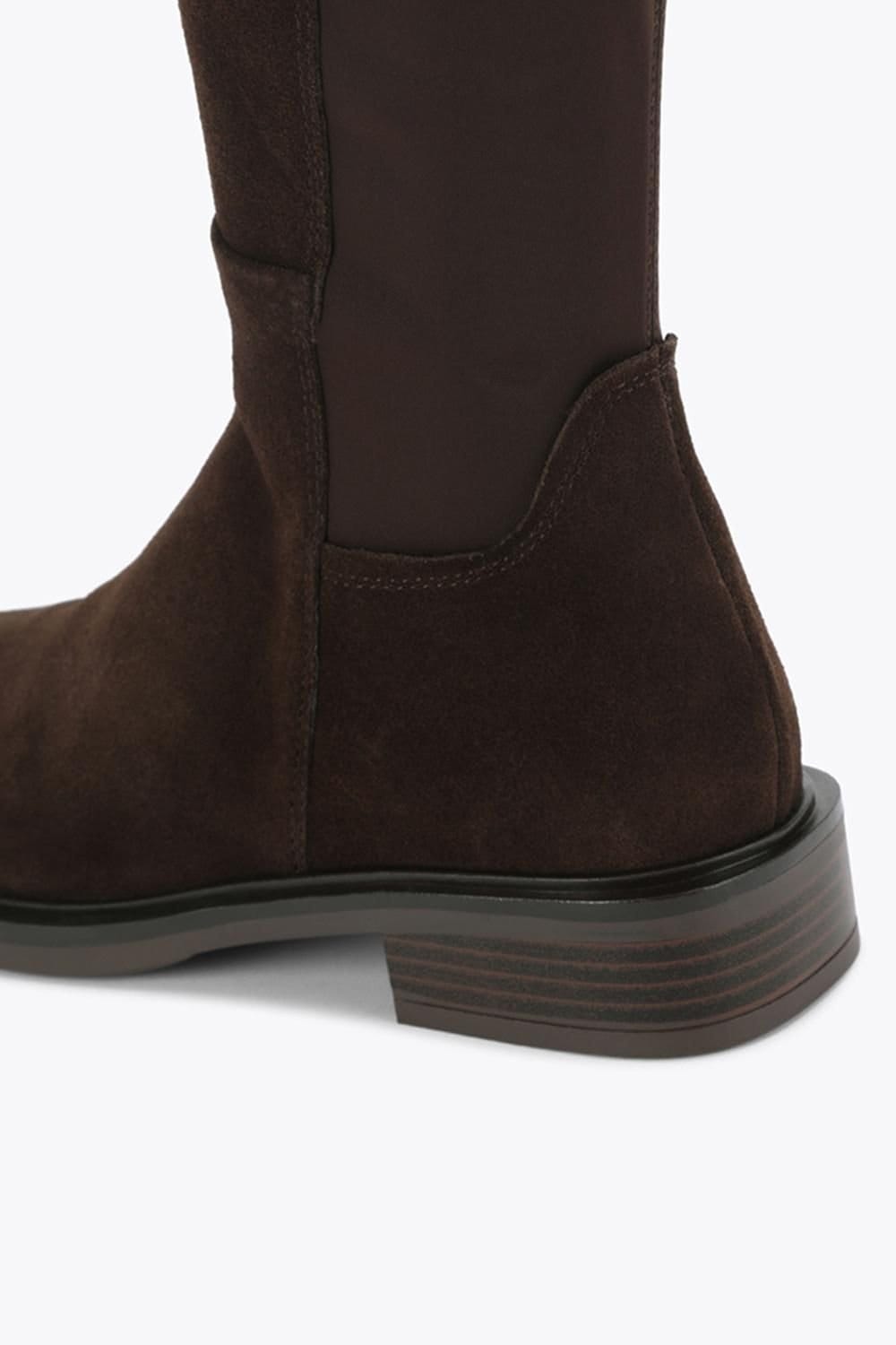 Steve Madden STEVE MADDEN Women's 'Resonate Dark Brown' Suede Boots in Dark Brown - 4