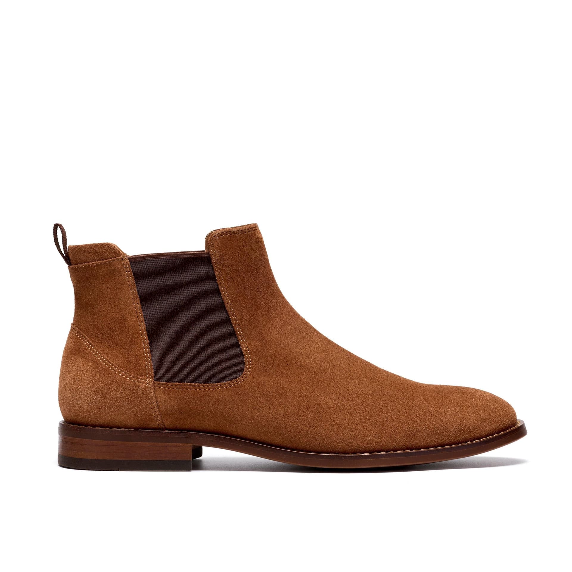 Clarks Clarks Men's Bowburn Top Cola Suede Ankle Boots, Chelsea Boots in Brown