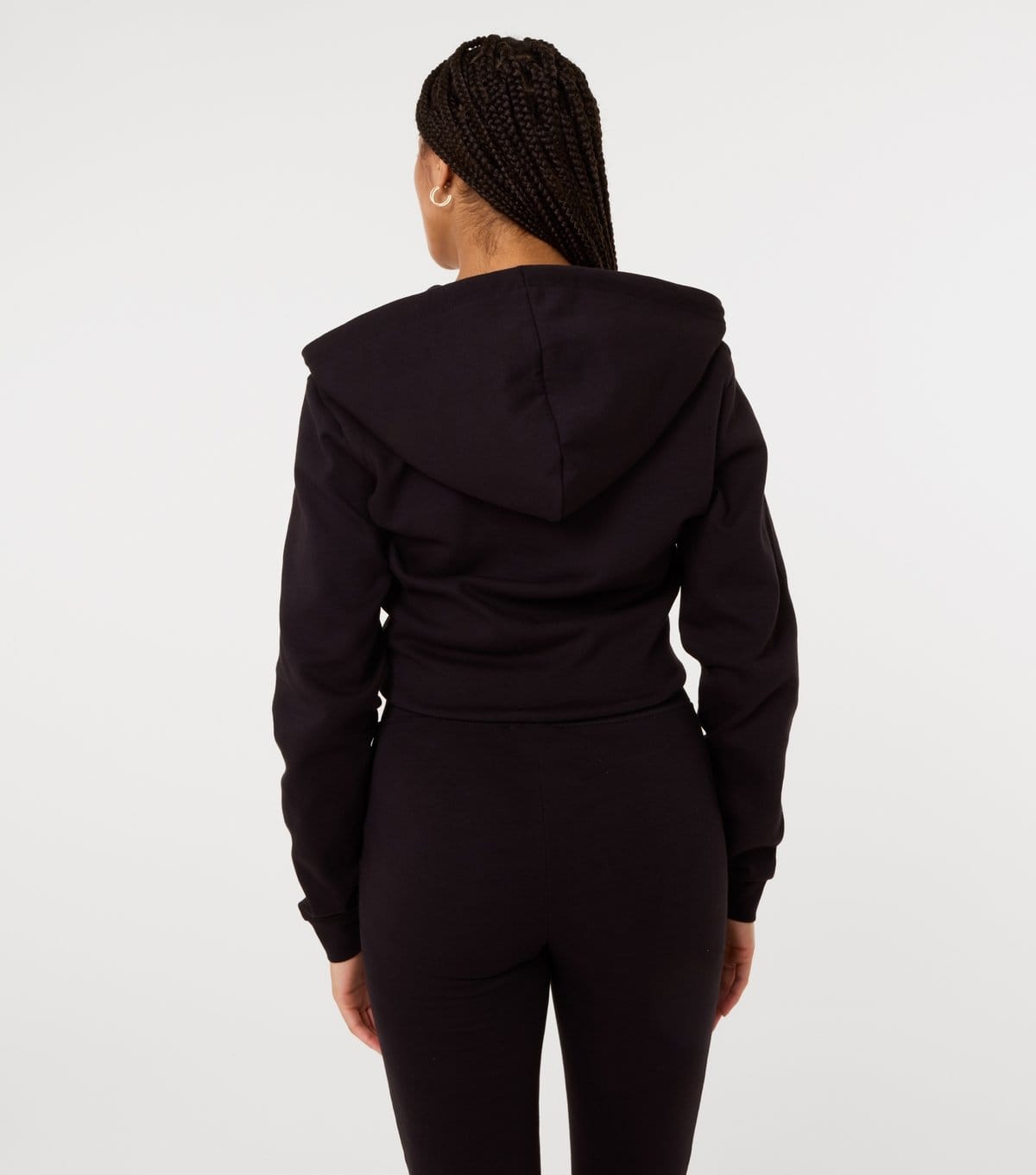 Pink Vanilla Women's Black Angel 89 Embroidered Hoodie Pink Vanilla New Look - 4