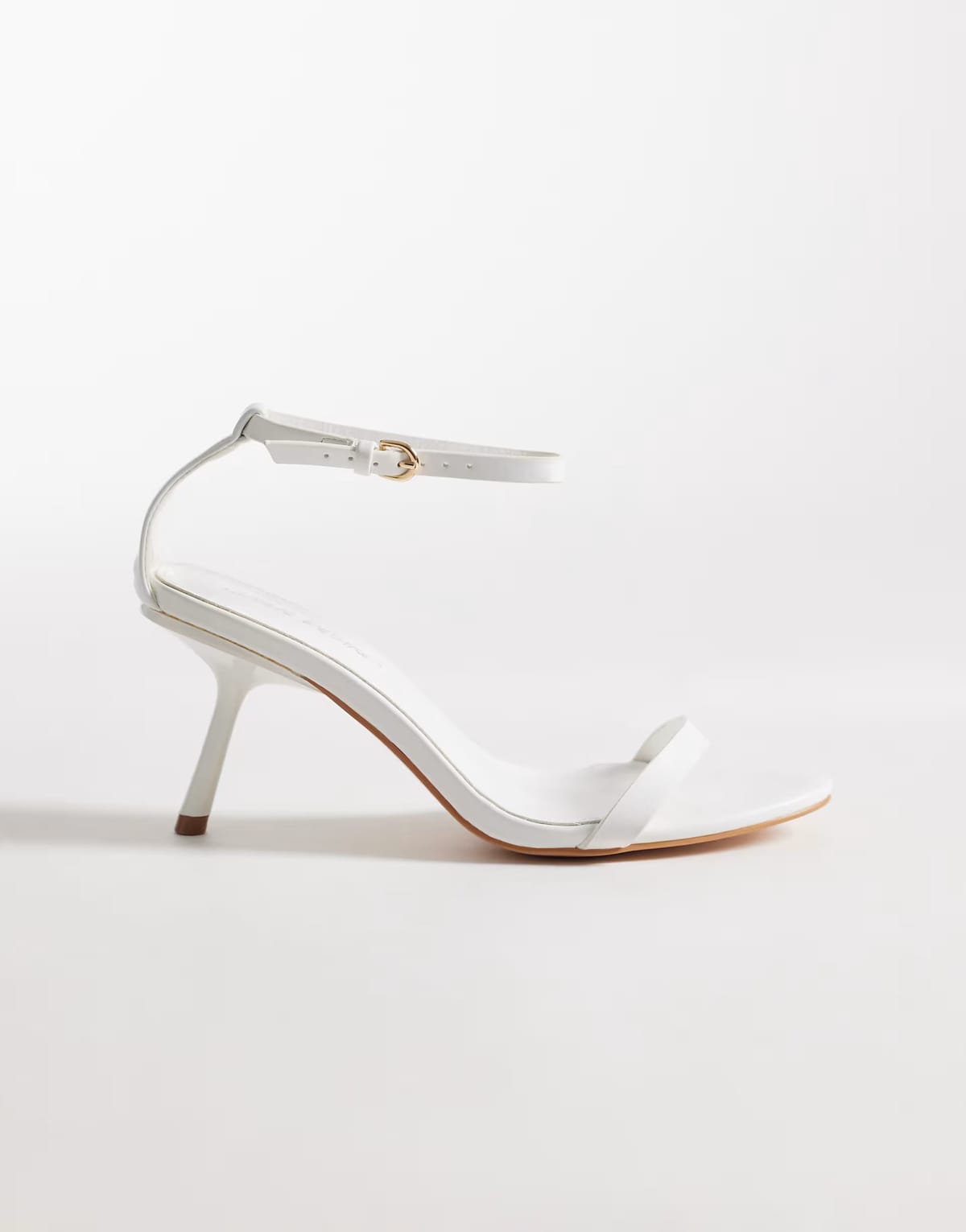 ASOS Public Desire heeled sandals in white - 1