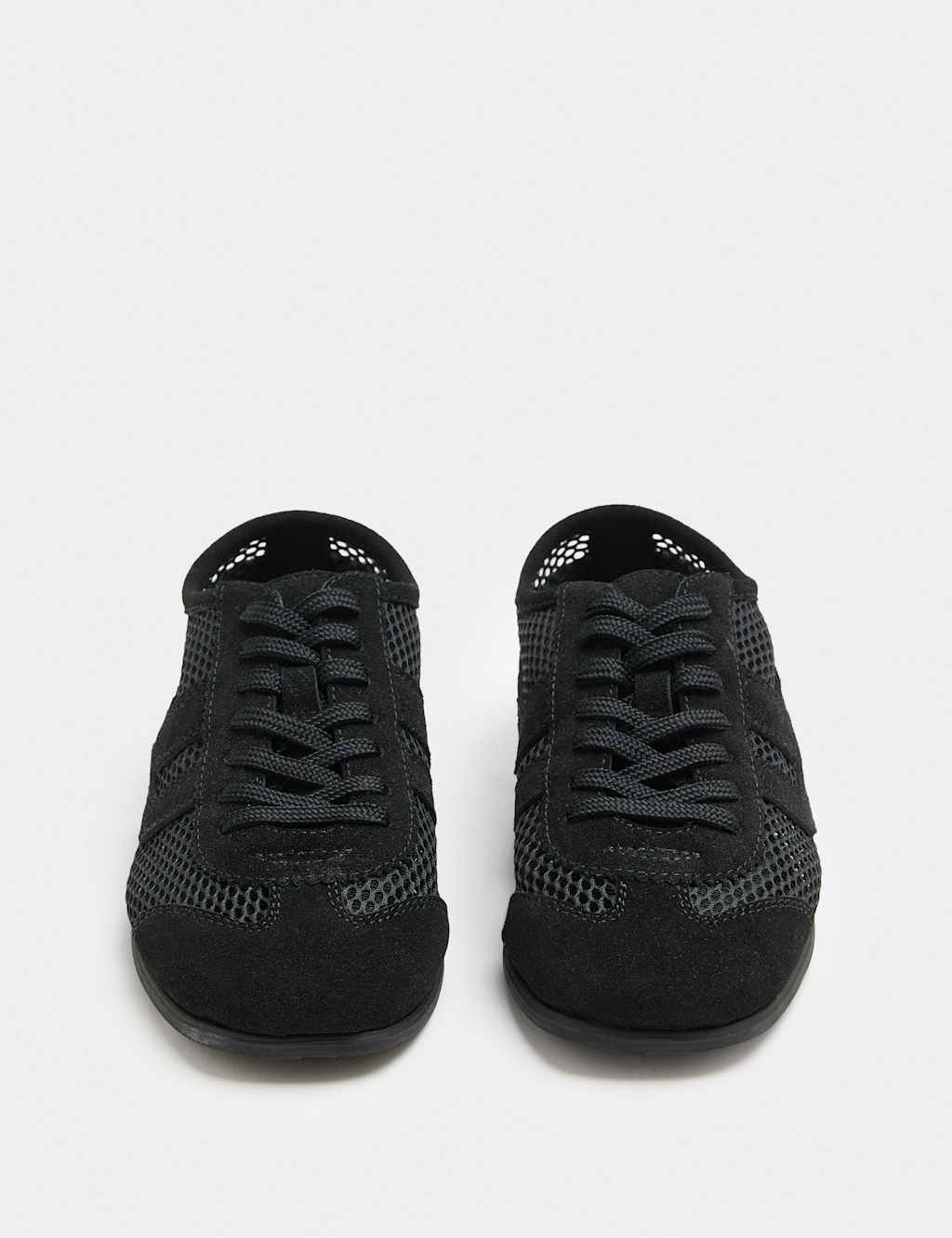 Marks & Spencer M&S Mesh Retro Trainers Black - 2