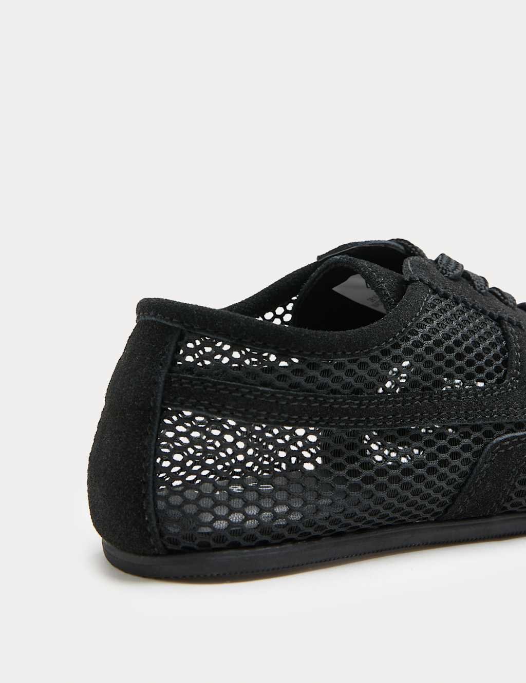 Marks & Spencer M&S Mesh Retro Trainers Black - 3