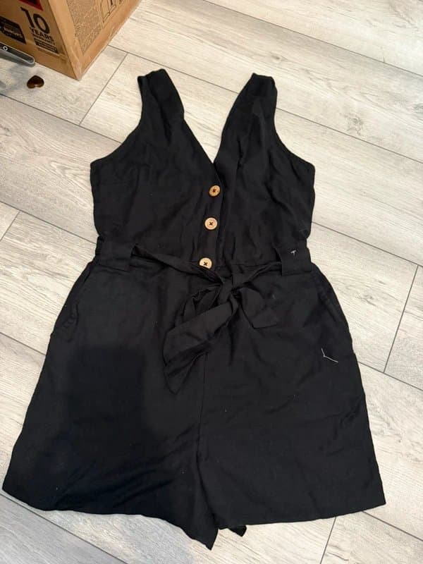 New Look Size 10 new look jumpsuit black