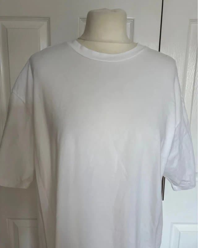 & Other Stories & Other Stories Off White Oversized T-Shirt Dress UK 8/10 Never Worn