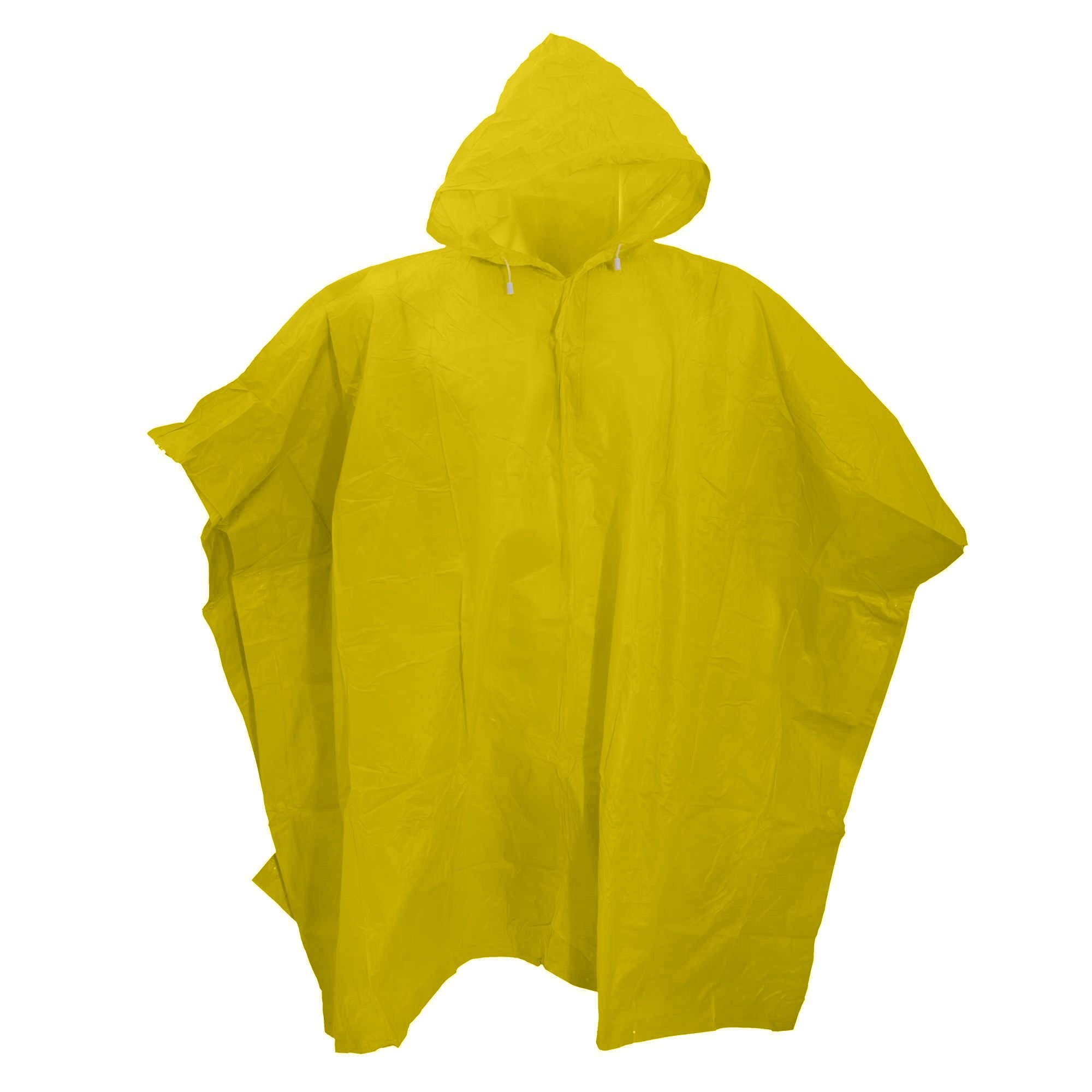 Splashmacs Splashmacs Men's Lightweight Rain Poncho in Yellow - 1