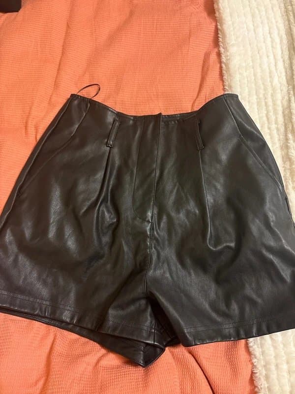 New Look New Look Leather shorts