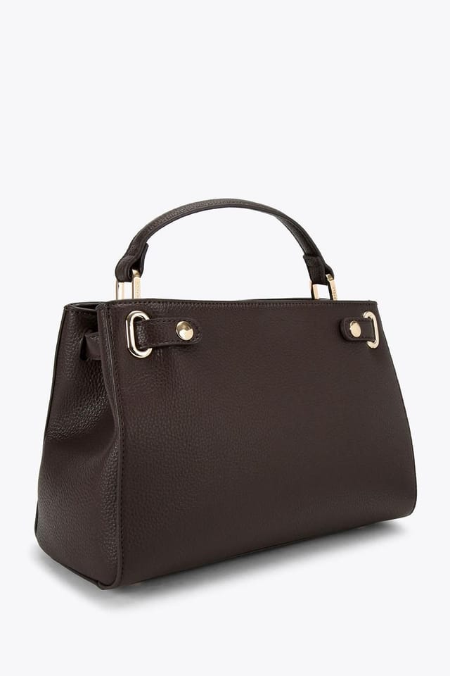 Carvela Carvela Women's 'Violet Belted Midi' Bag in Dark Brown - 3