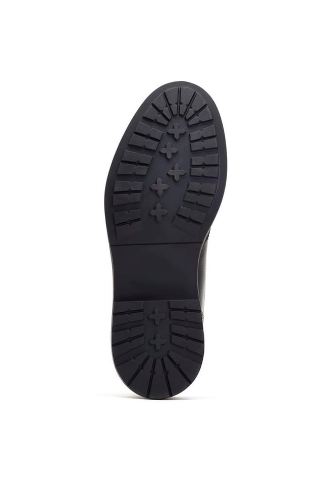 Base London Base London Men's Dealer Brogue Boot in Black - 3