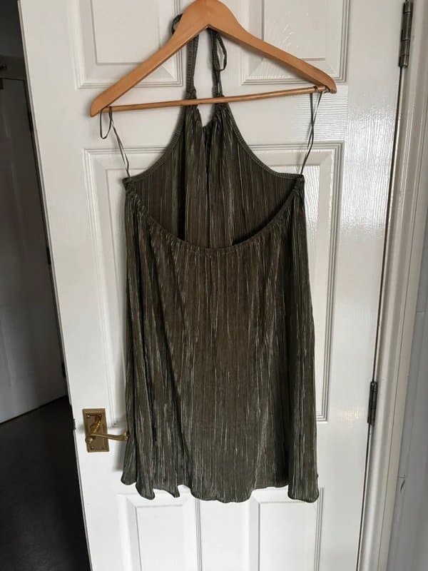 New Look New Look olive halter neck dress 16