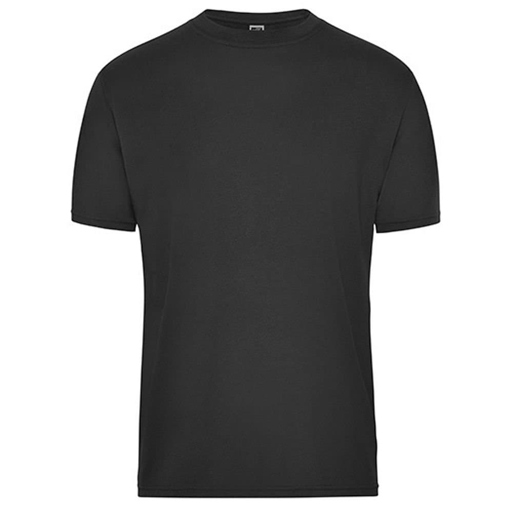 James and Nicholson James and Nicholson Men's Bio Workwear T-Shirt in Black