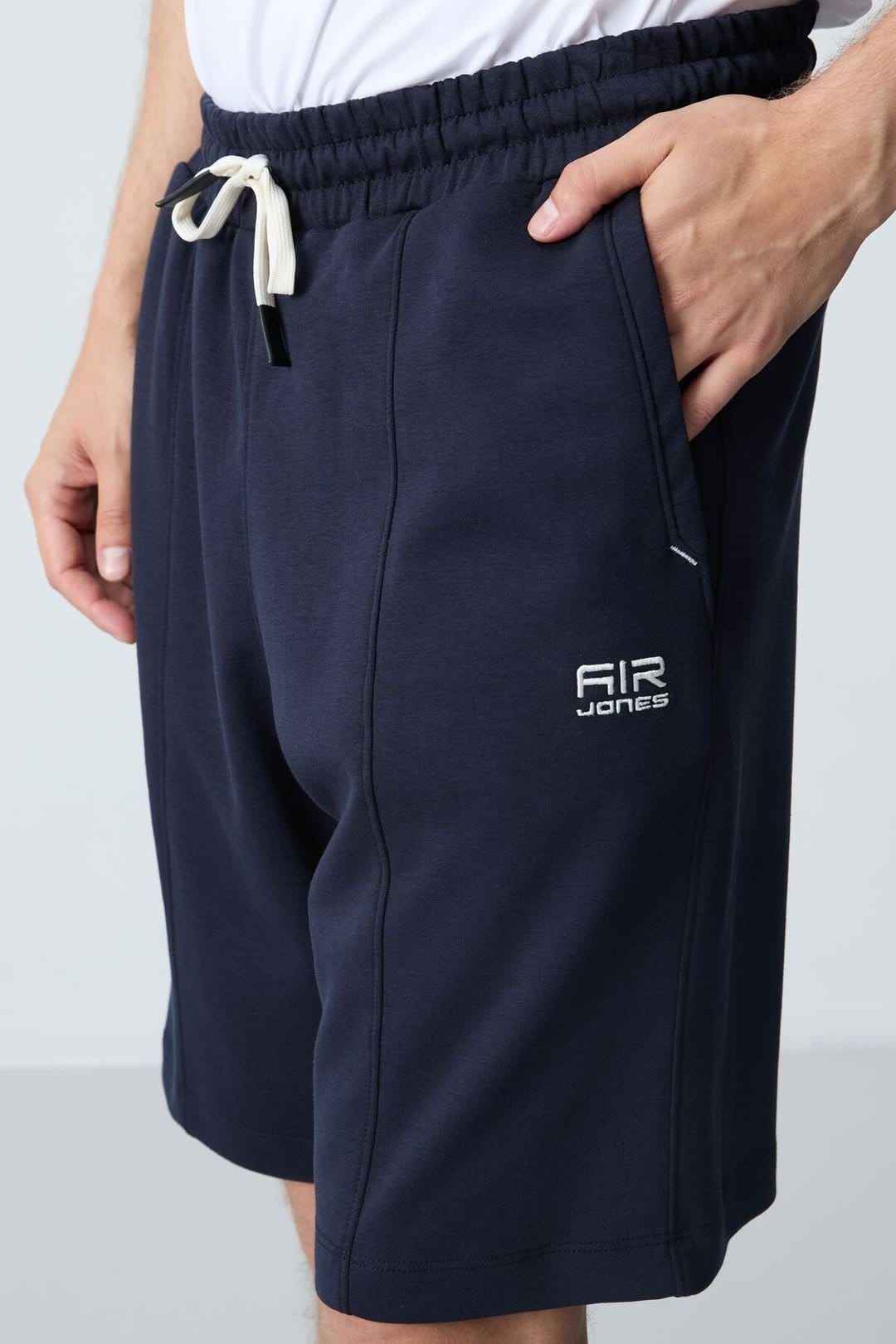 Tommy Life Tommy Life Men's Cotton-blend Sweat Shorts in Navy - 4
