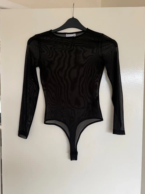 ASOS Asos black mesh bodysuit
