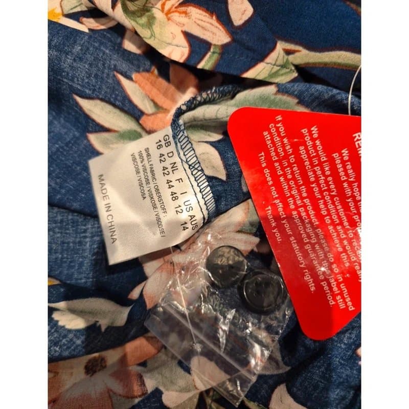 Joe Browns Joe Browns floral sleeveless button up maxi dress UK size 16 brand new with tags