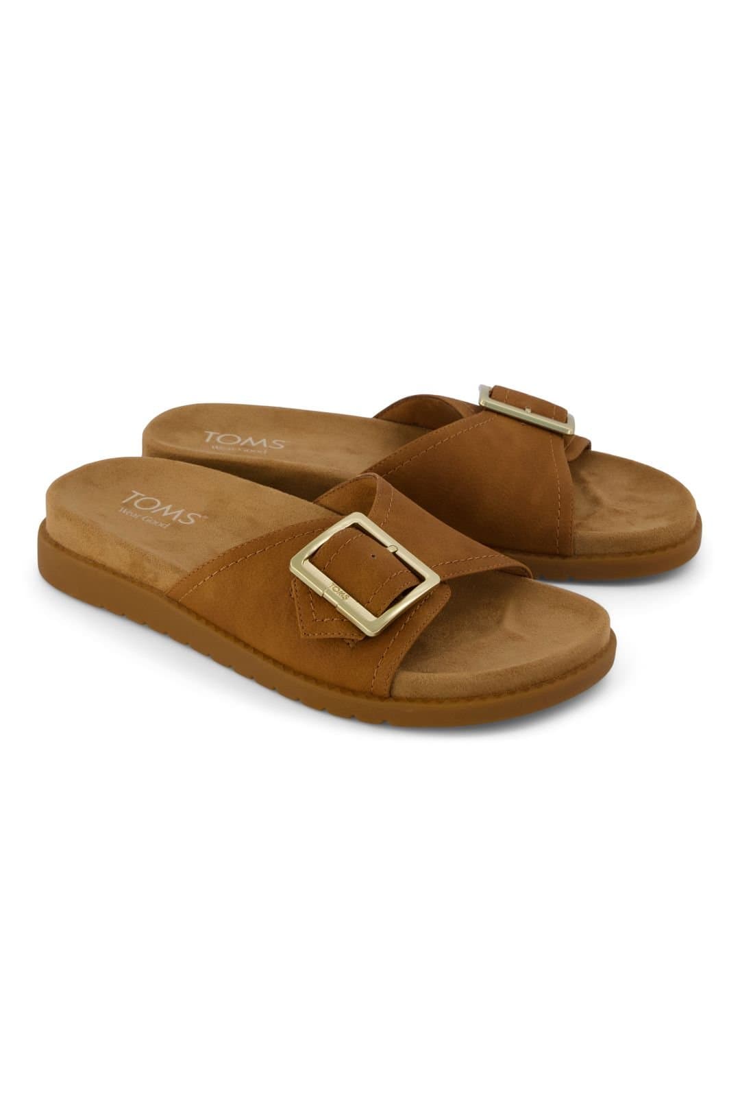 TOMS Toms Women's Marin Slide Sandal Medium Brown