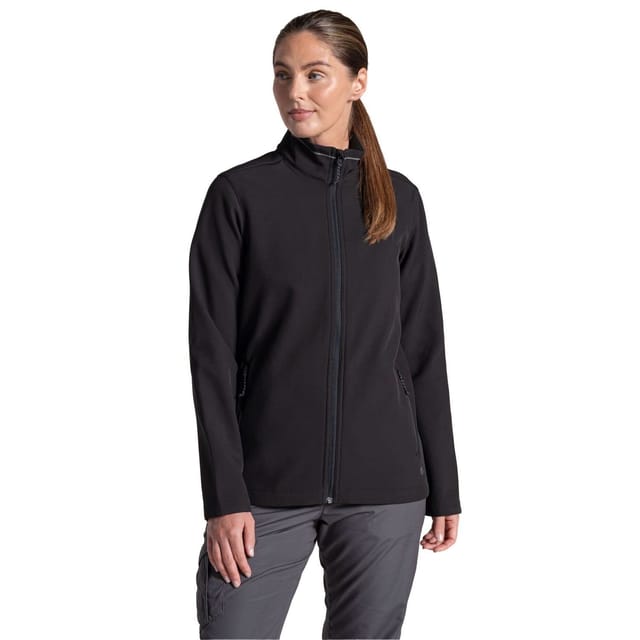 Craghoppers Craghoppers Women's Basecamp ll Soft Shell Jacket in Black - 3
