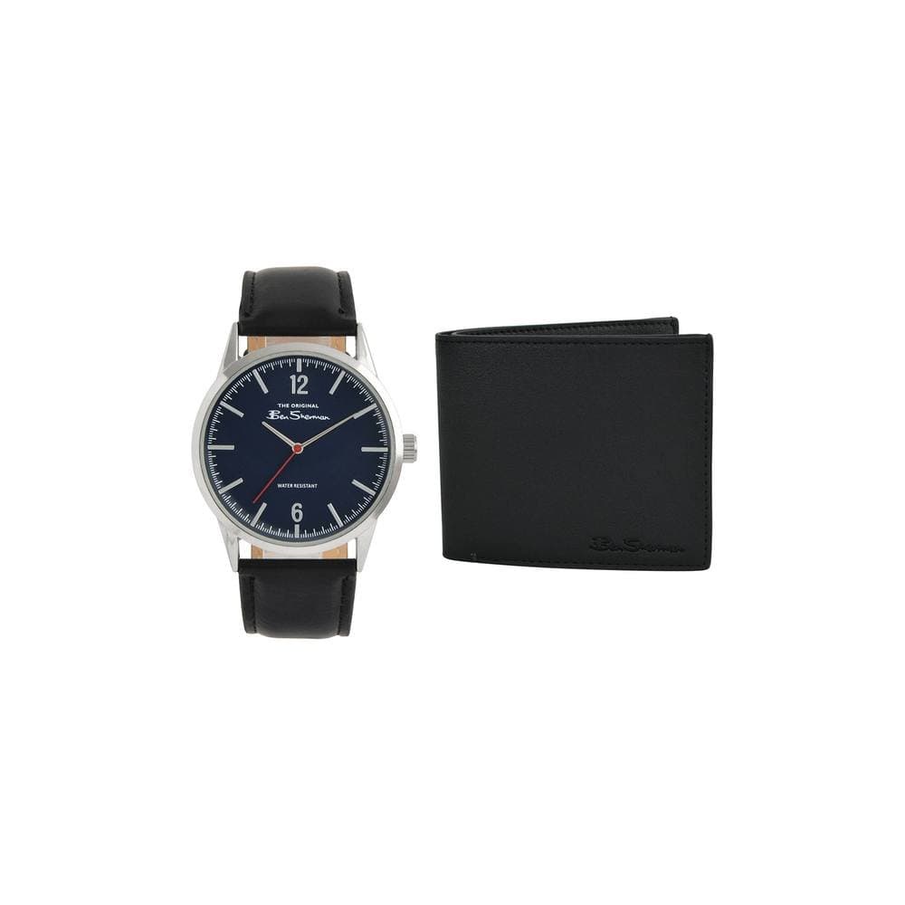 Ben Sherman Ben Sherman Men's BS120G Script 40mm Quartz Watch in Black
