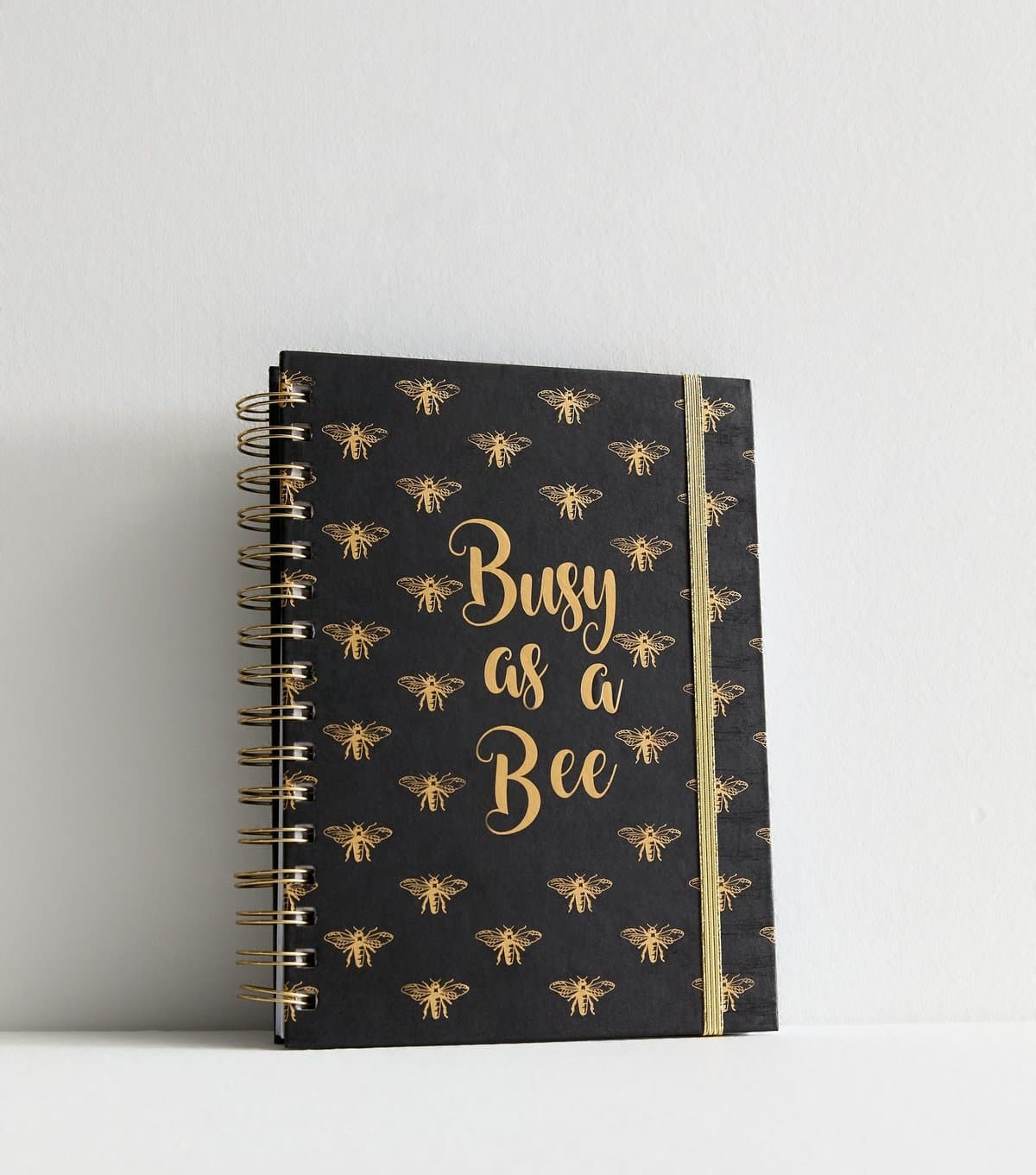 New Look Black Busy As A Bee Notebook School New Look