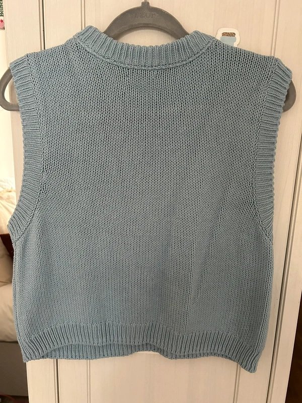 ASOS ASOS Baby Blue Knitted Vest - 1