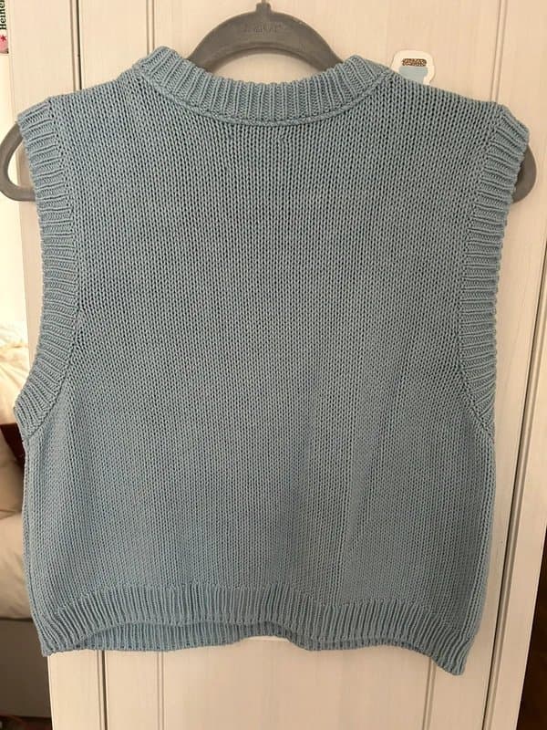 ASOS ASOS Baby Blue Knitted Vest
