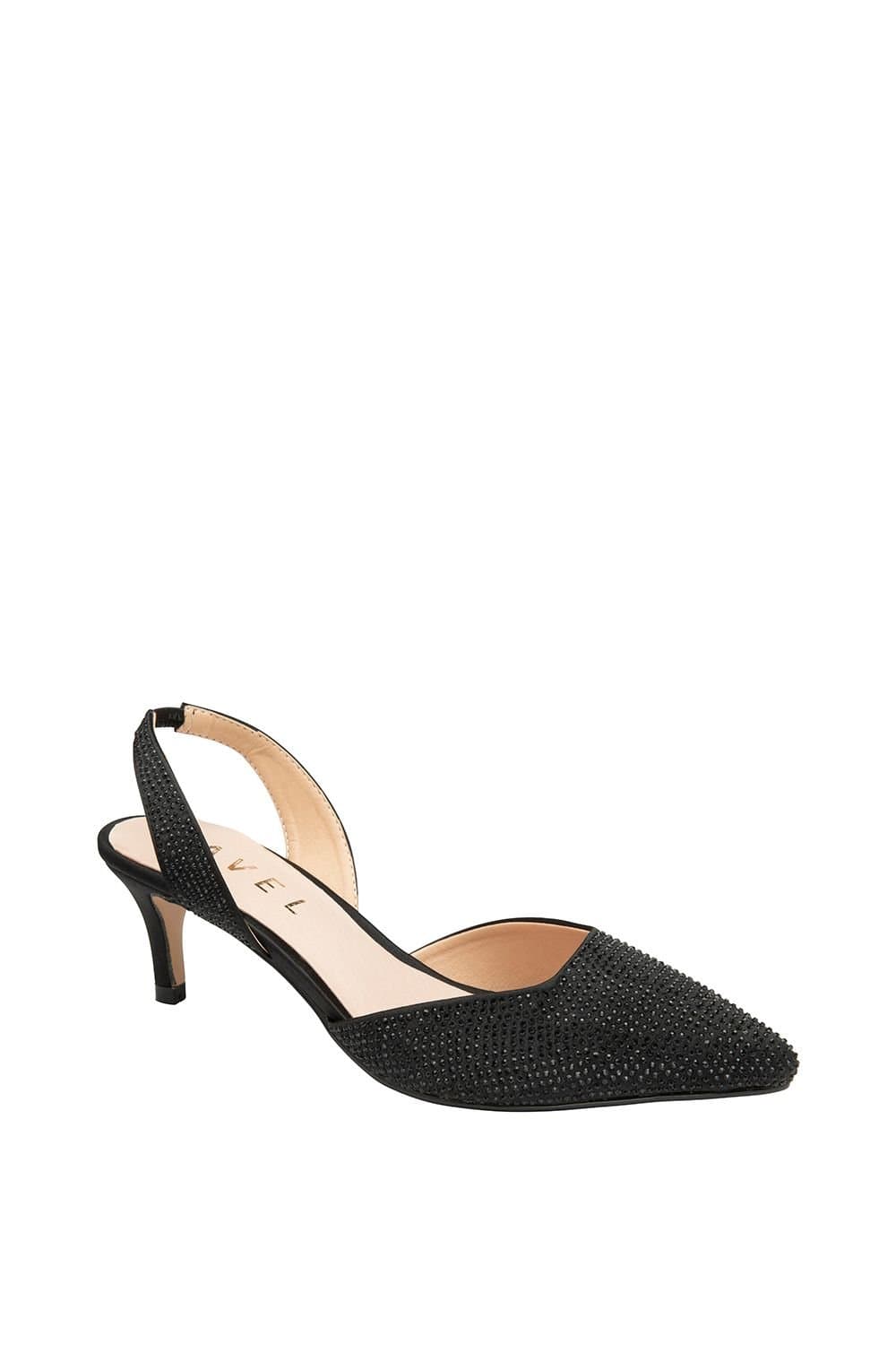 Ravel Ravel Women's 'Mallow' Satin Pointed-Toe Shoes in Black