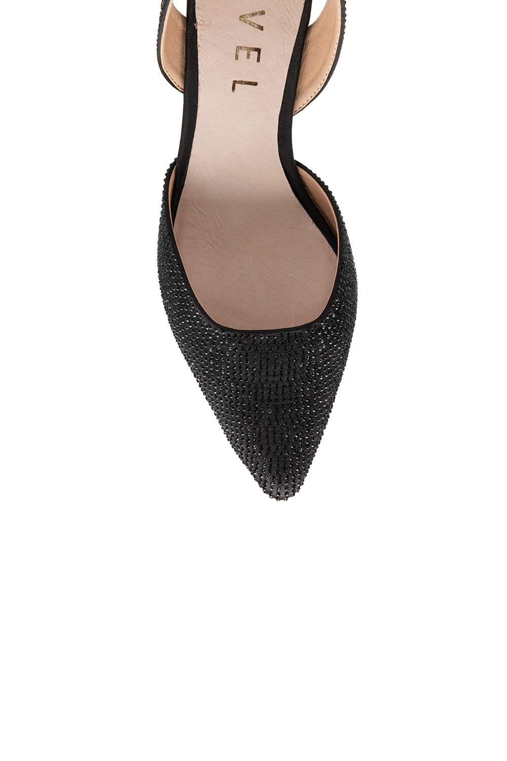 Ravel Ravel Women's 'Mallow' Satin Pointed-Toe Shoes in Black - 4