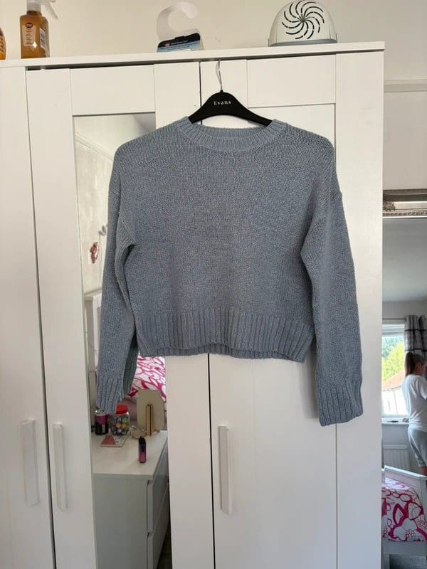 Blue size small jumper