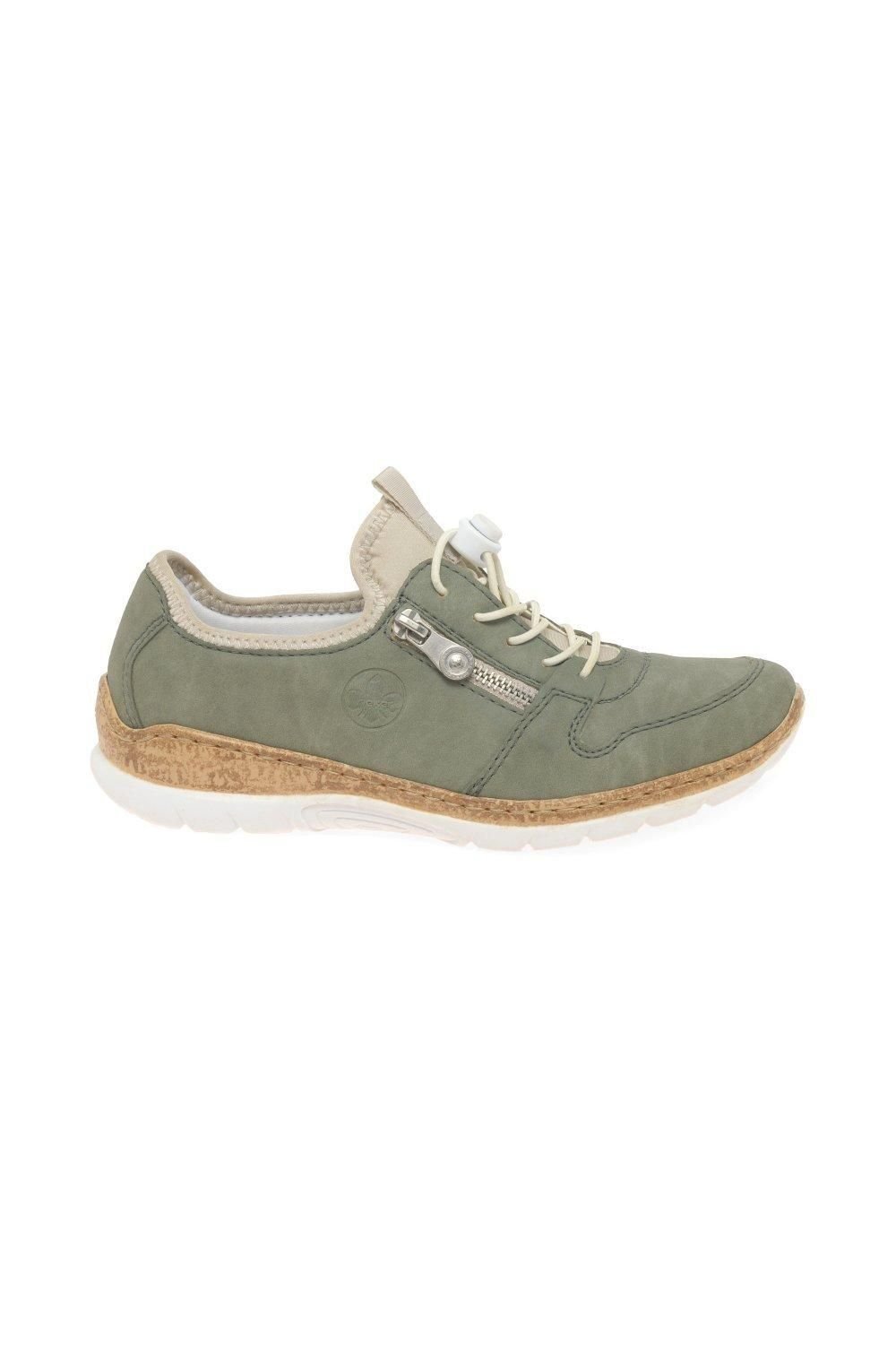 Rieker Rieker Women's 'Manifest' Trainers in Khaki - 2