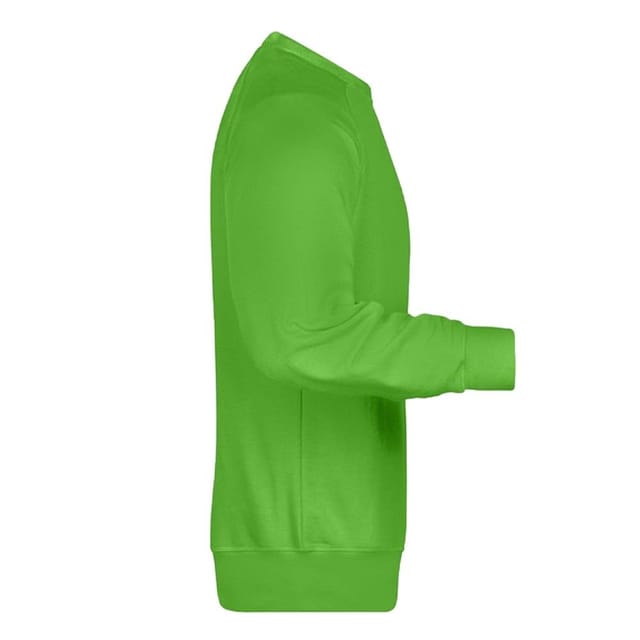 James and Nicholson James and Nicholson Men's Plain Sweatshirt in Green - 3