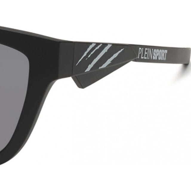 Plein Sport Plein Sport Men's SSP008-54U28P Square/Rectangle Sunglasses in Black - 2