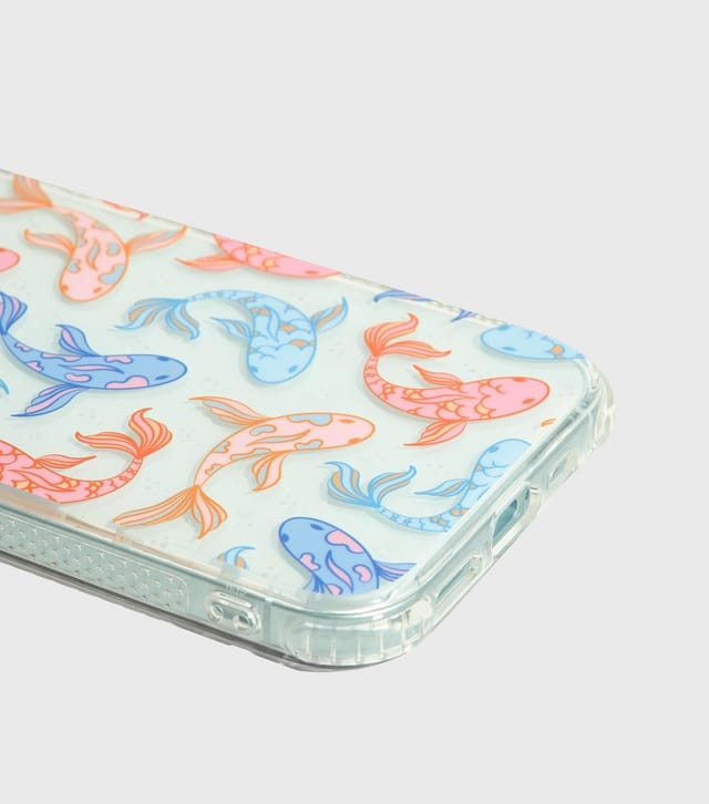 Skinnydip Blue Koi Fish iPhone Case Skinnydip New Look - 3