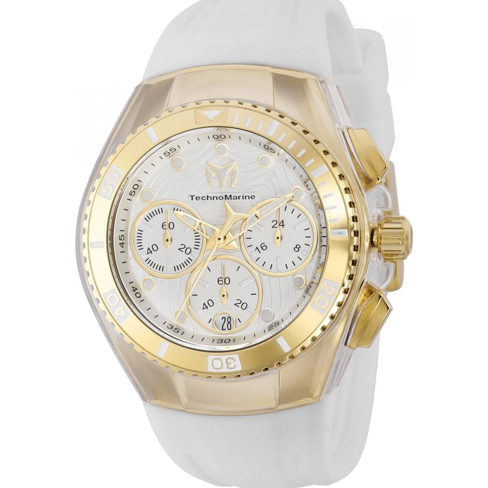 TechnoMarine TechnoMarine Women's TM-120045 Cruise 40mm Quartz Watch in White - 1