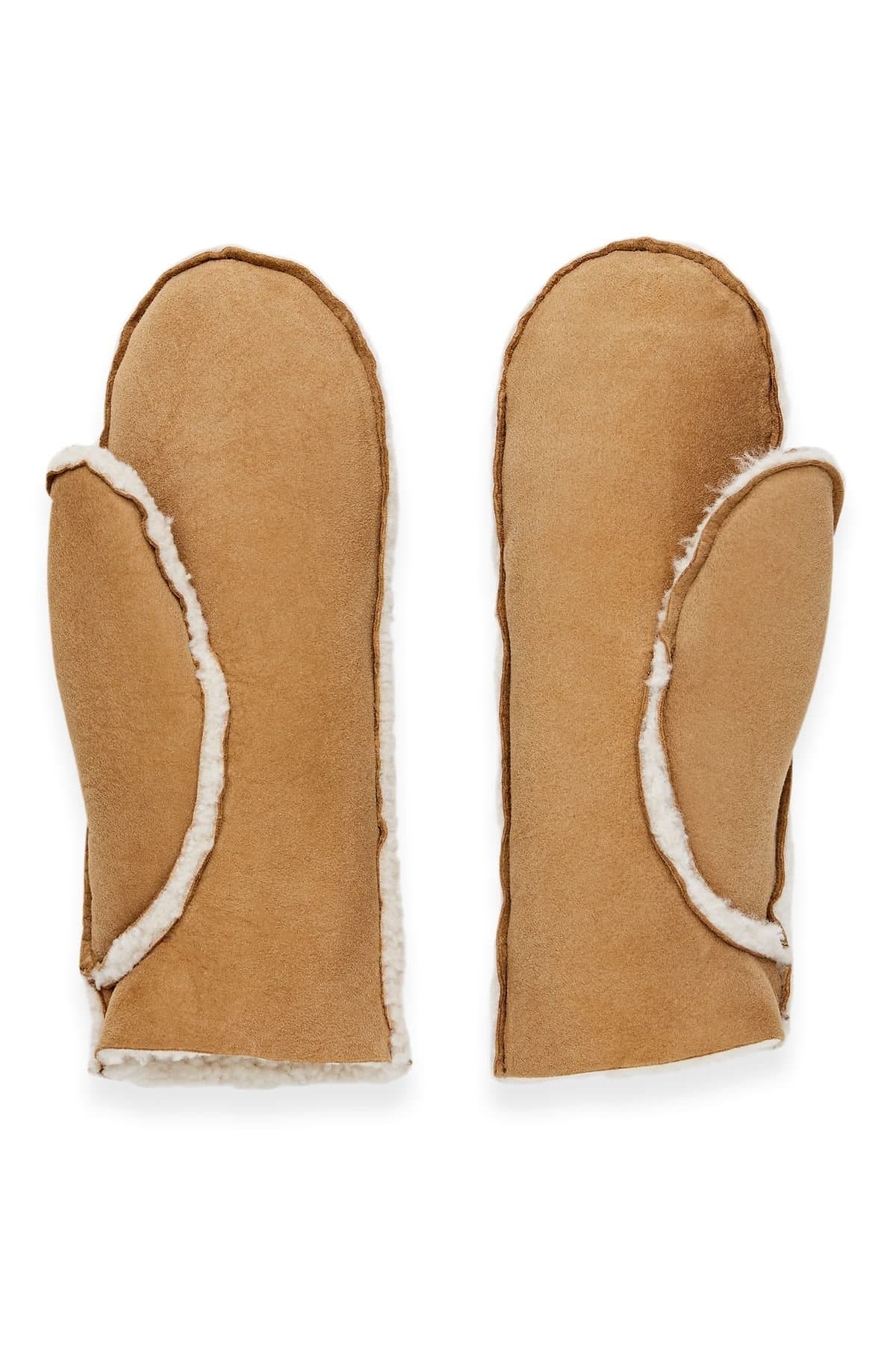 Celtic & Co Celtic & Co Women's British Sheepskin Mitts in Light Tan