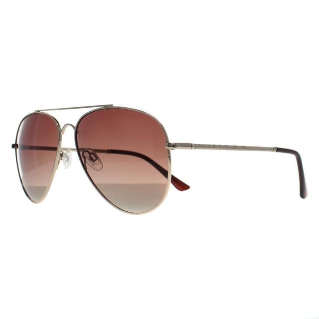 Prive Revaux Prive Revaux Men's Aviator Champagne Gold Brown Gradient Cali - 2