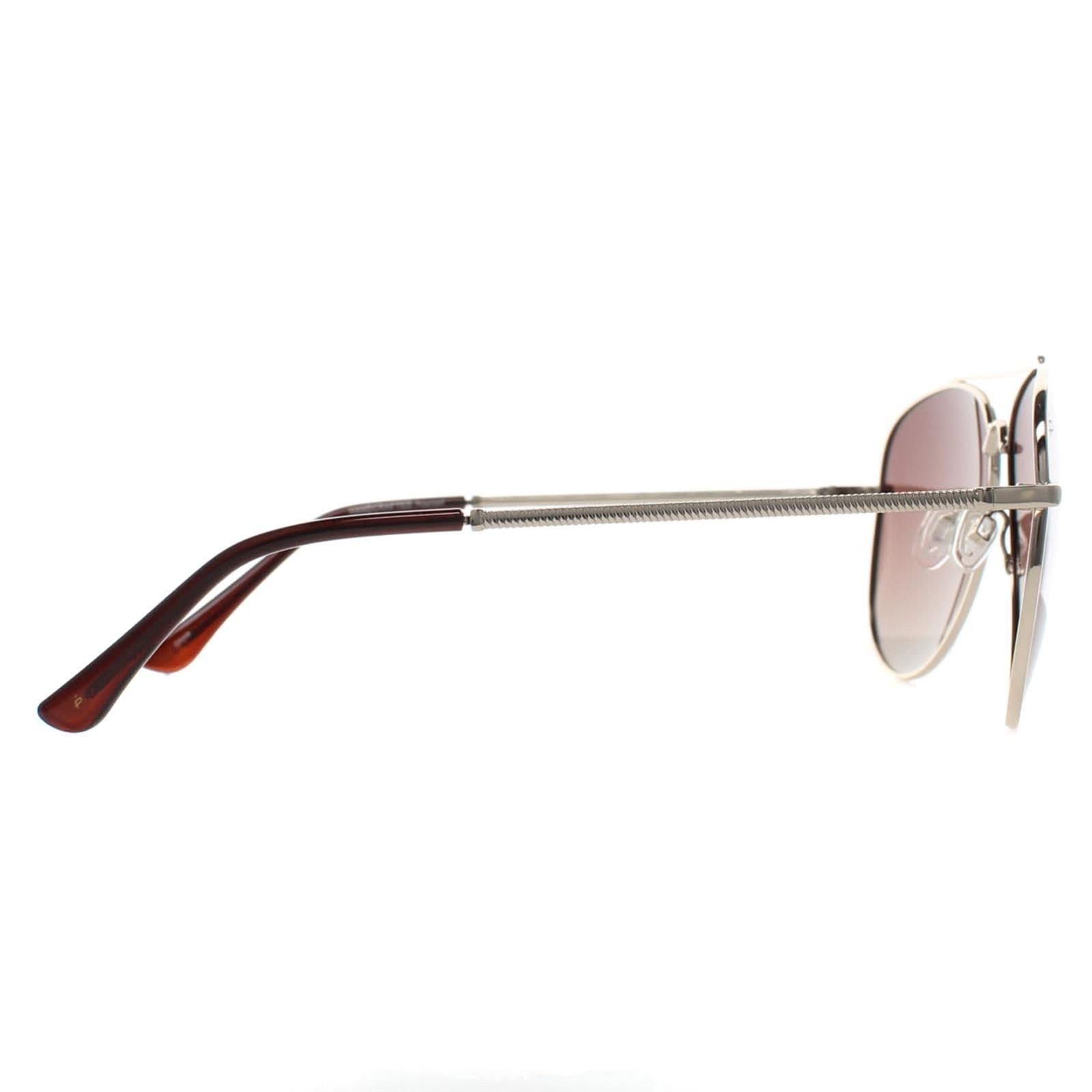 Prive Revaux Prive Revaux Men's Aviator Champagne Gold Brown Gradient Cali - 4