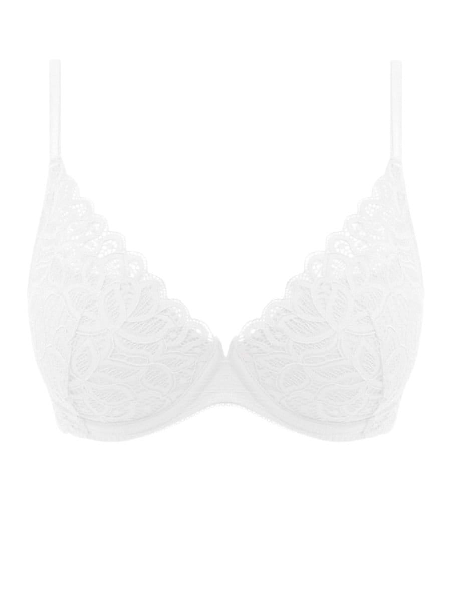 Wacoal Wacoal Women's Raffine Plunge Bra in White - 4