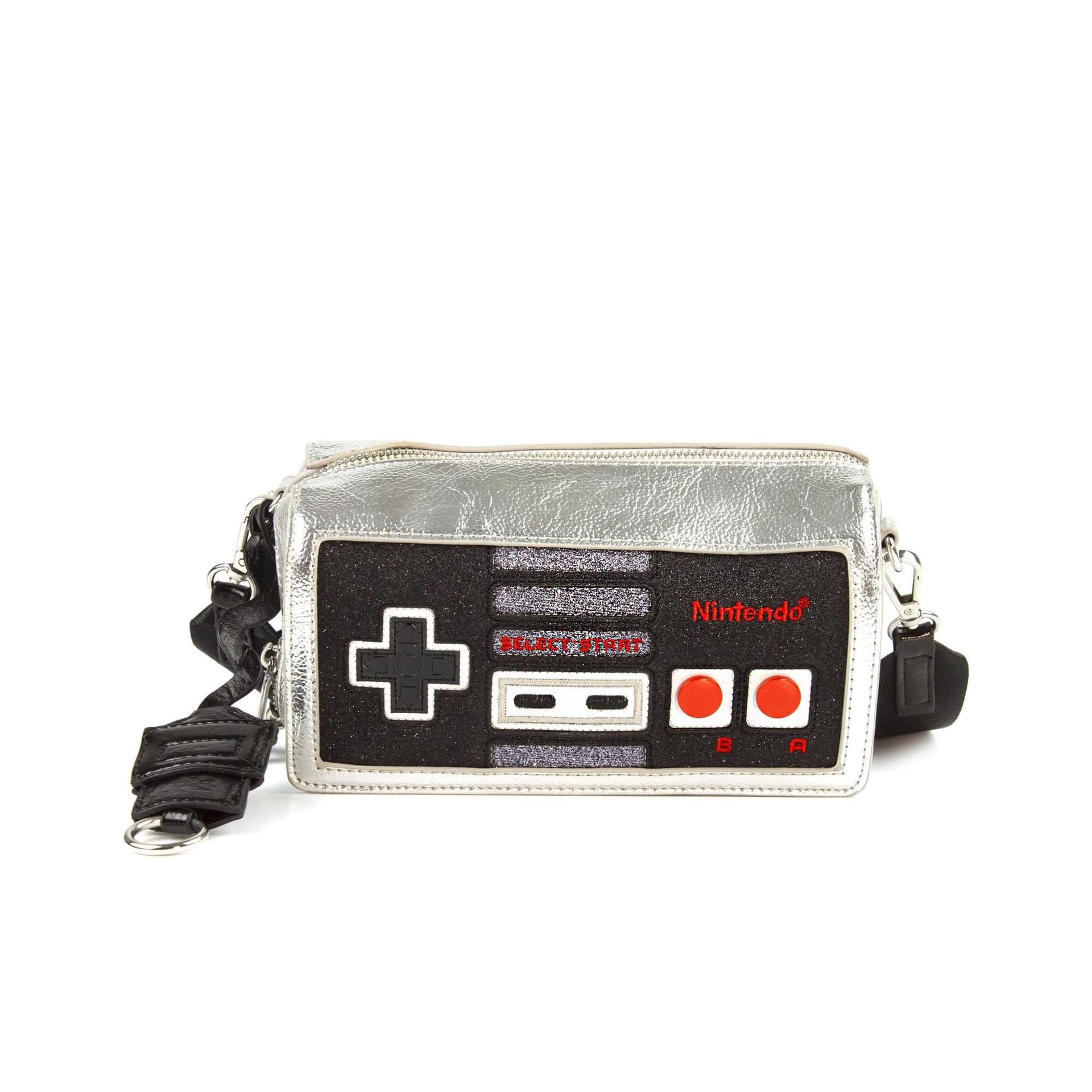 Danielle Nicole Danielle Nicole Black Nintendo Controller Crossbody Bag