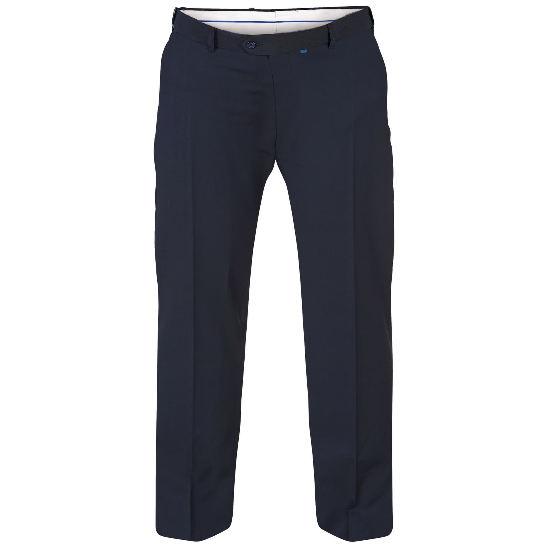 Duke Clothing Duke Clothing Navy Supreme Stretch Kingsize Trousers