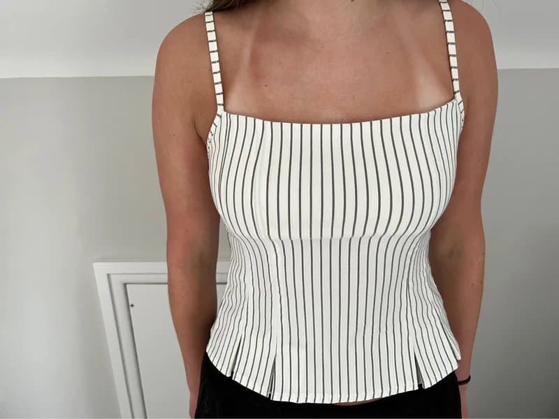 Bershka Vest corset camisole size 8-10 Bershka BNWT