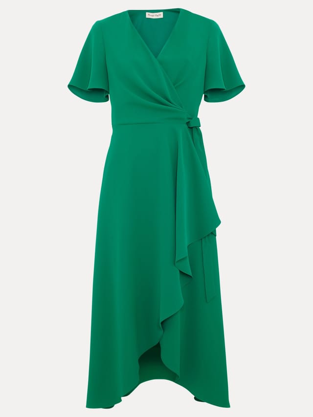 Phase Eight Phase Eight Women's Julissa Wrap Dress in Emerald - 2